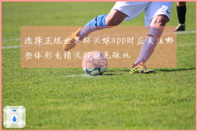 选择正规世界杯买球app时应关注哪些体彩竞猜流程避免踩坑